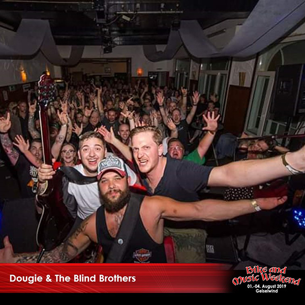Dougie & The Blind Brothers_Bike & Music Weekend 2019_Eventzentrum Strohofer Geiselwind