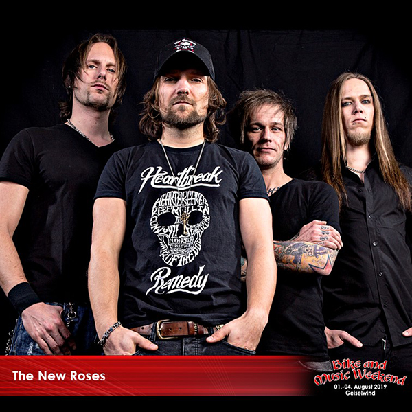 The New Roses_Bike & Music Weekend 2019_Eventzentrum Strohofer Geiselwind