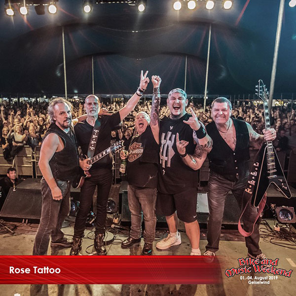 Rose Tattoo_Bike and Music Weekend 2019_Eventzentrum Strohofer Geiselwind