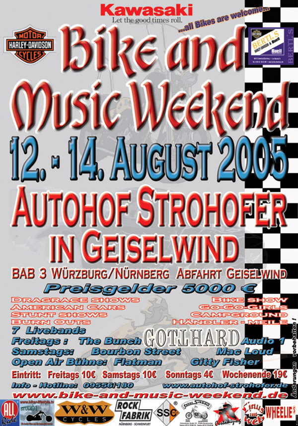 Bike and Music Weekend 2005 Geiselwind