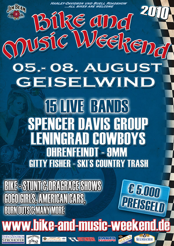 Bike and Music Weekend 2010 Geiselwind