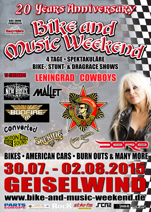 Bike and Music Weekend 2015 Geiselwind