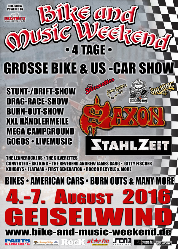 Bike and Music Weekend 2016 Geiselwind
